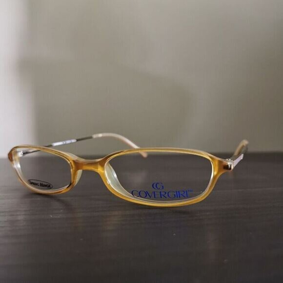 Cover Girl CG296 458 Eyeglasses Frames Golden Sunrise Oval  50-17 140 mm - Picture 10 of 10